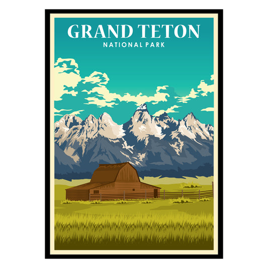 Grand Teton US Poster