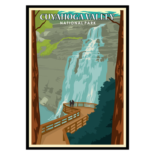 Cuyahoga Valley US Poster