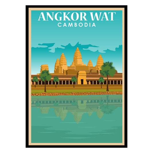 Angkor Wat Poster