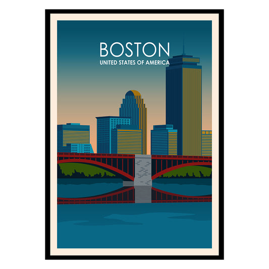 Boston US Poster