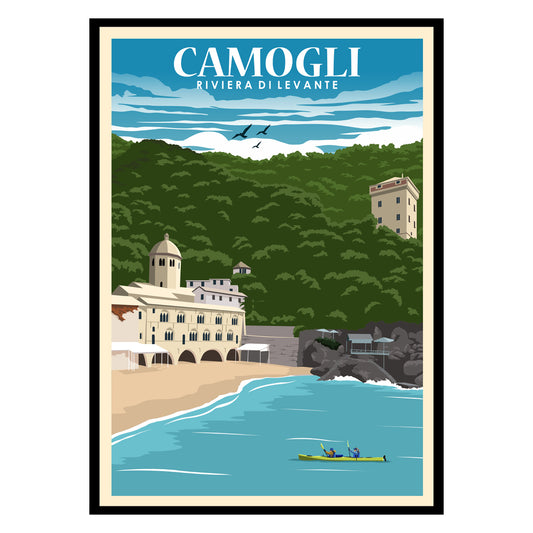 Camogli Liguria Italy Poster