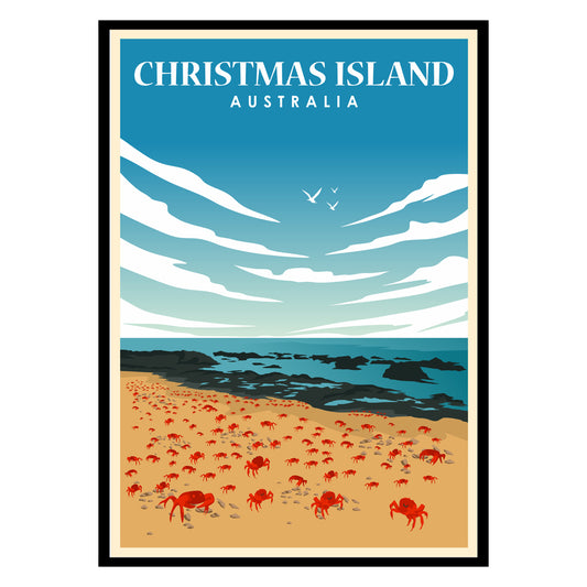 Christmas Island No2 Australia Poster