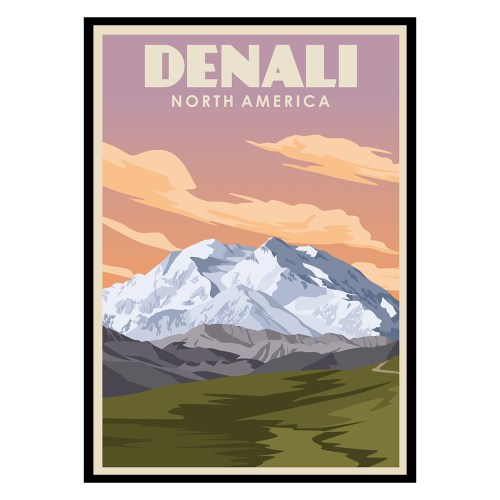 Denali US Poster