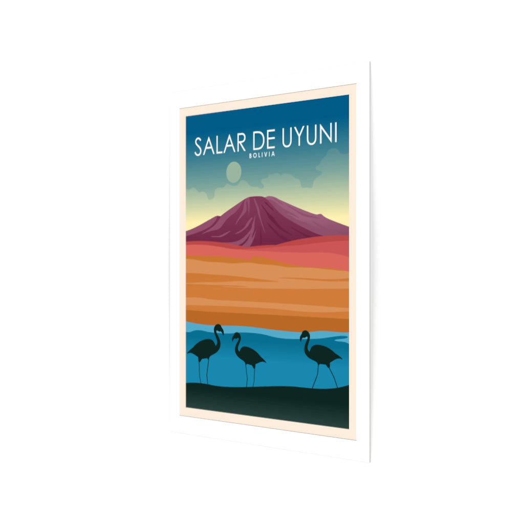 Uyuni Salt Flat Poster