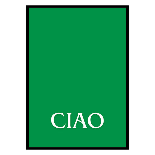 Ciao Poster