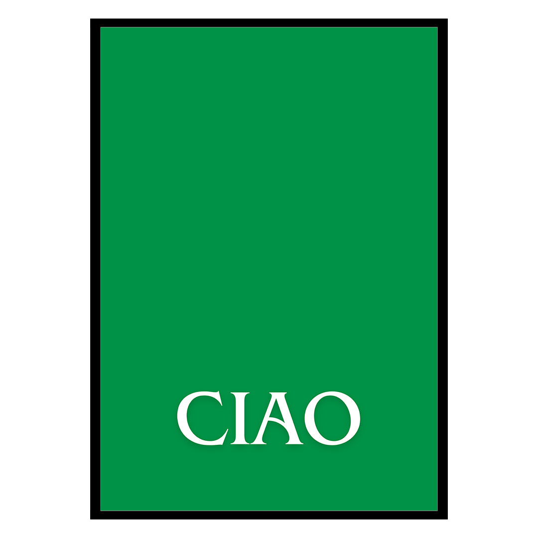 Ciao Poster