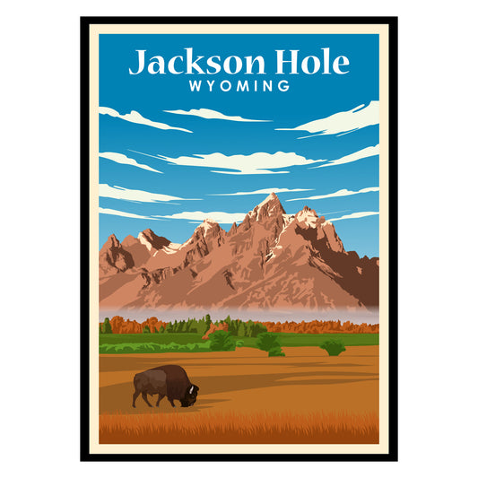 Jackson Hole US Poster