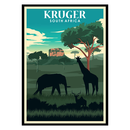 Kruger National Park Poster