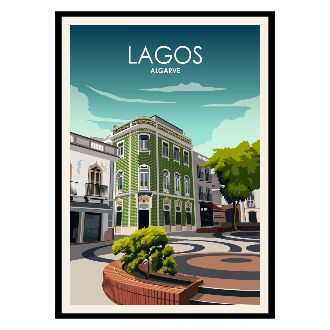 Lagos Algarve Poster