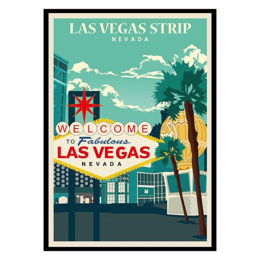 Las Vegas Nevada US Poster
