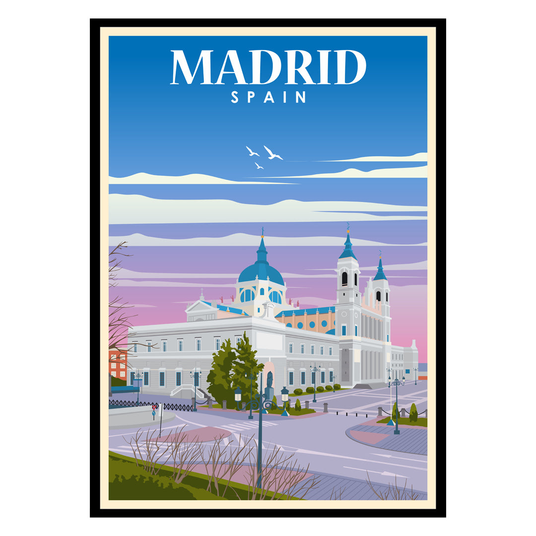 Madrid Spain Poster