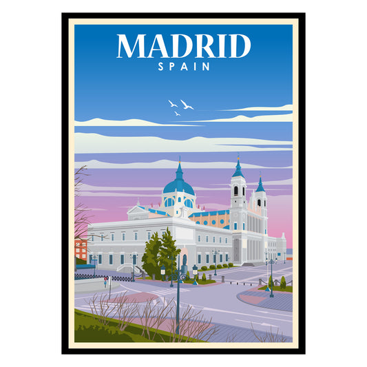 Madrid Spain Poster