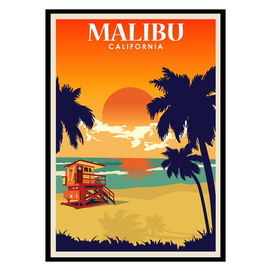 Malibu US Poster