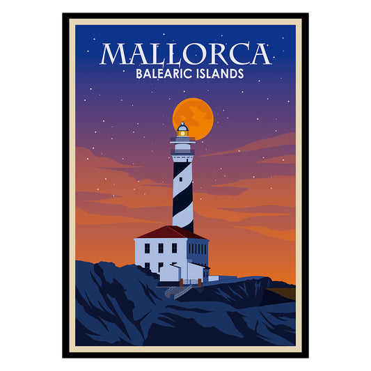 Mallorca Balearic Islands Poster