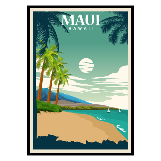Maui Hawaii US Poster