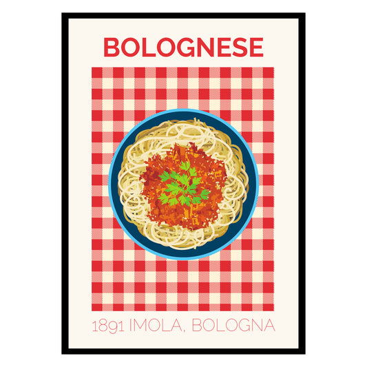 Pasta Bolognese Poster