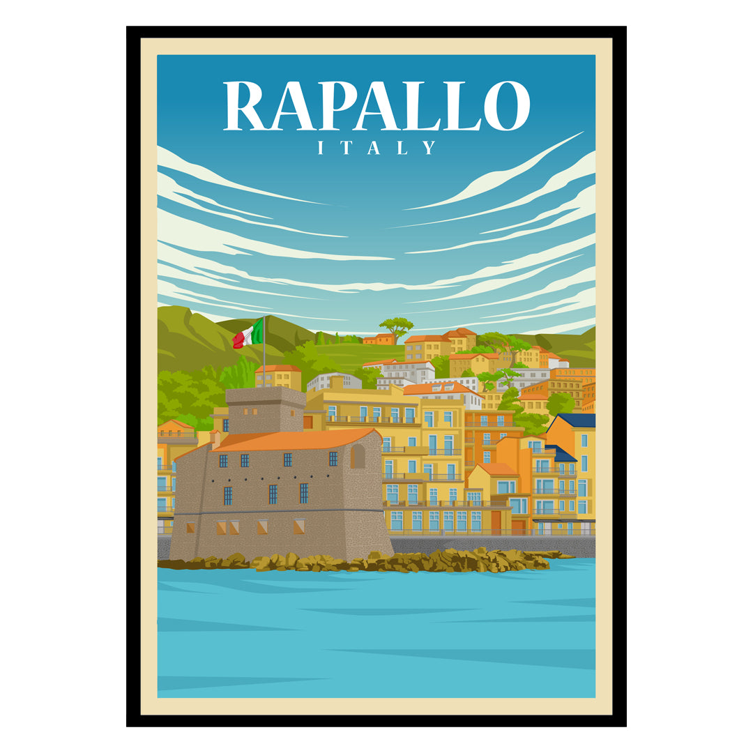 Rapallo Italy Poster