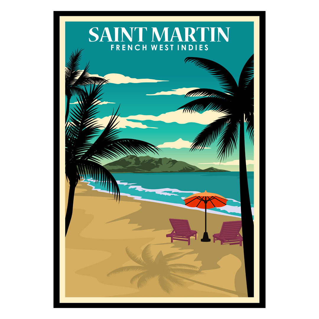 Saint Martin Poster