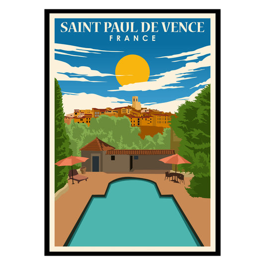 Saint Paul de Vence Poster