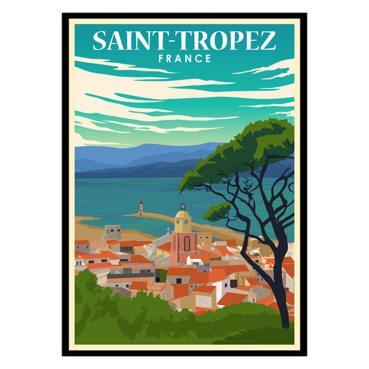Saint-Tropez Poster