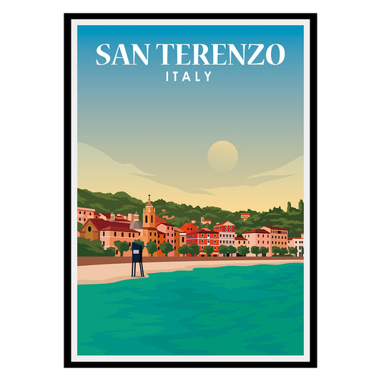 San Terenzo Poster