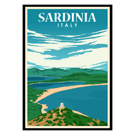 Sardinia Poster