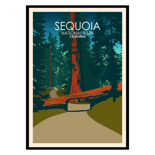 Sequoia National Park US Poster