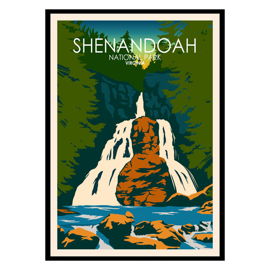 Shenandoah National Park US Poster