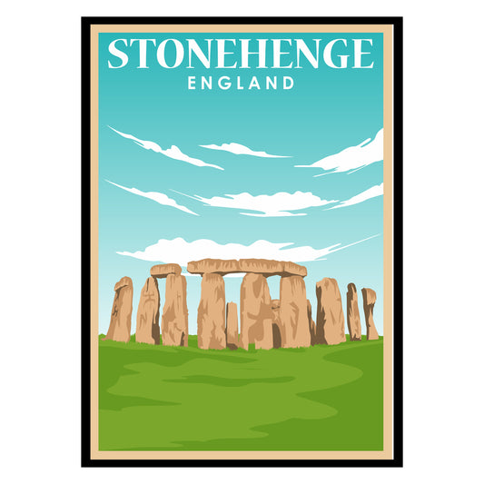 Stonehenge UK Poster