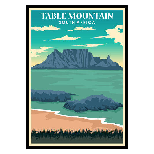 Table Mountain Poster