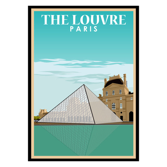 The Louvre Poster