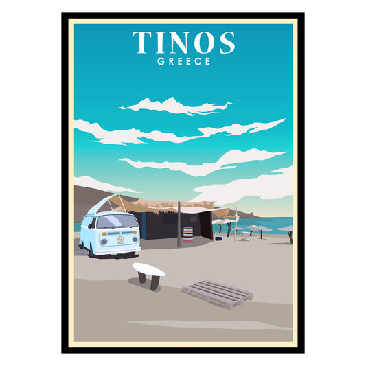 Tinos Greece Poster
