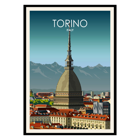 Torino Italy Poster
