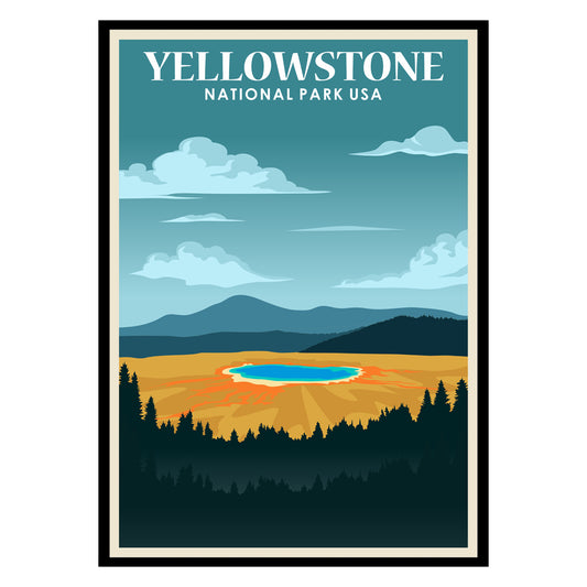 Yellowstone US Poster