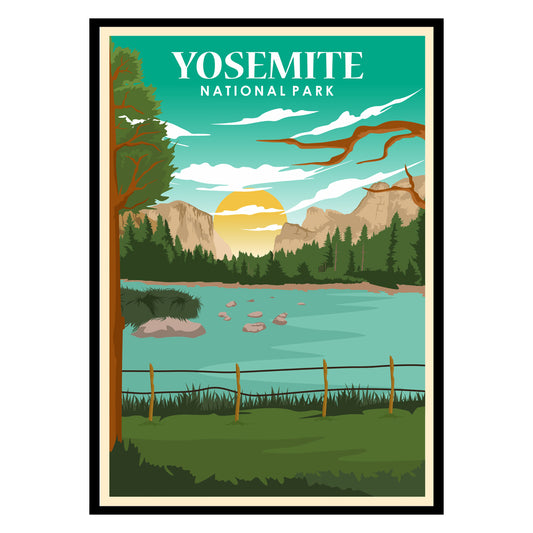 Yosemite US Poster