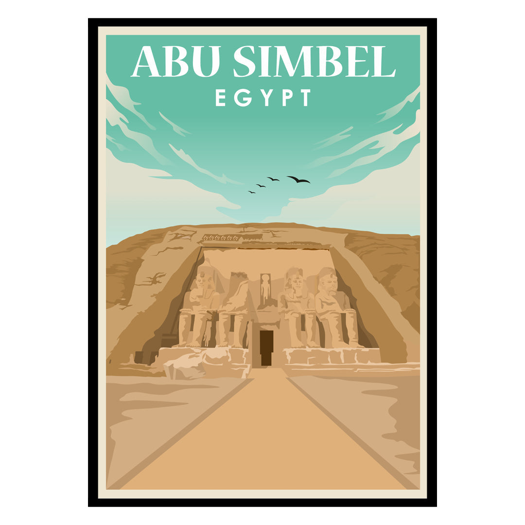 Abu Simbel's Colossal Nile Guardians