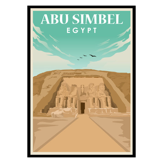Abu Simbel's Colossal Nile Guardians