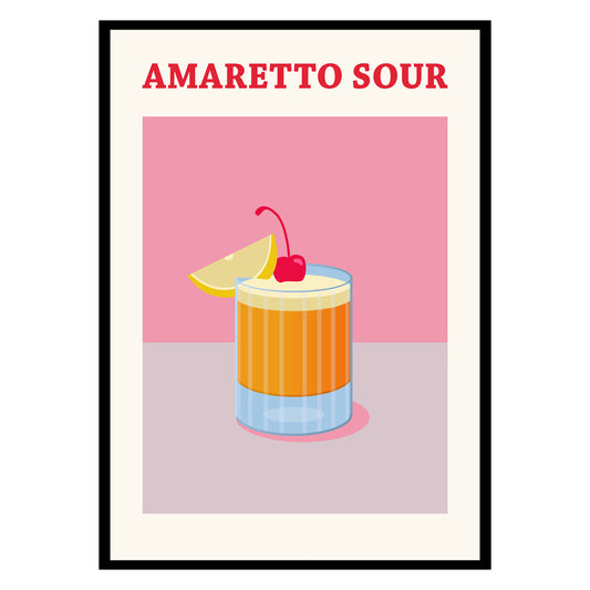 Amaretto Sour Glow: Saronno's Velvet Twilight
