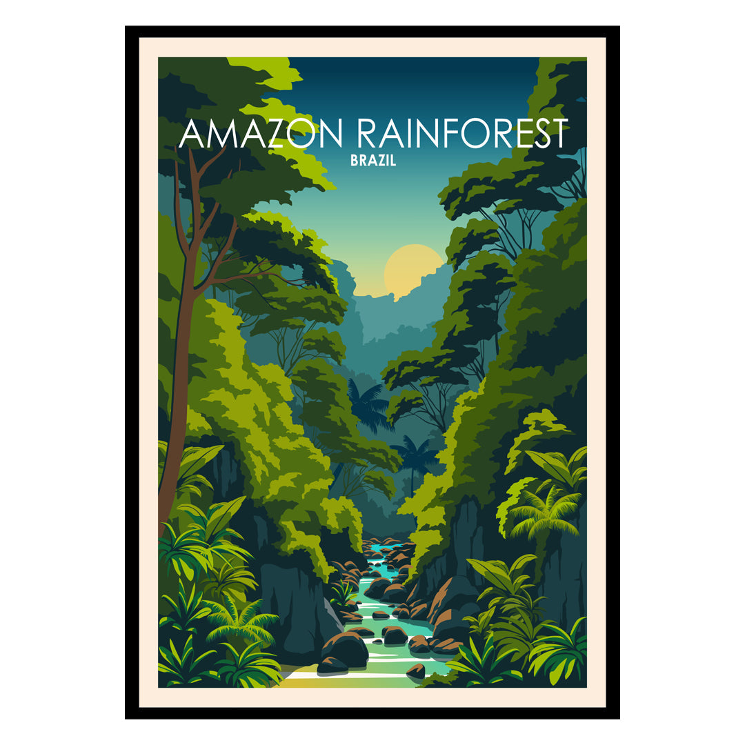 Amazon Rainforest Brazil: Emerald Canopy Depths