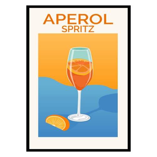 Aperol Spritz in Venice Twilight Glow