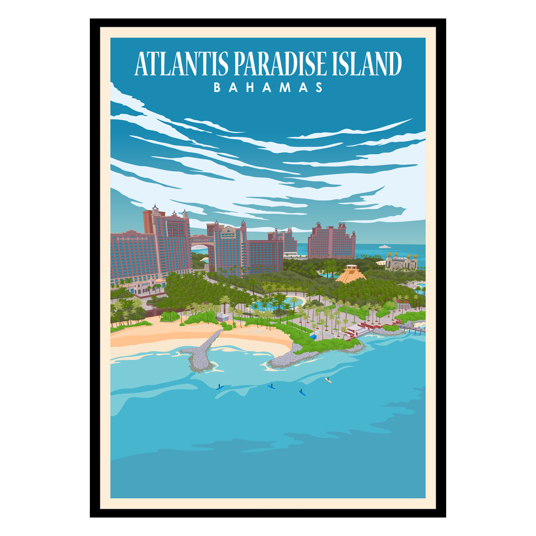 Atlantis Paradise Island: Towers from the Turquoise Depths