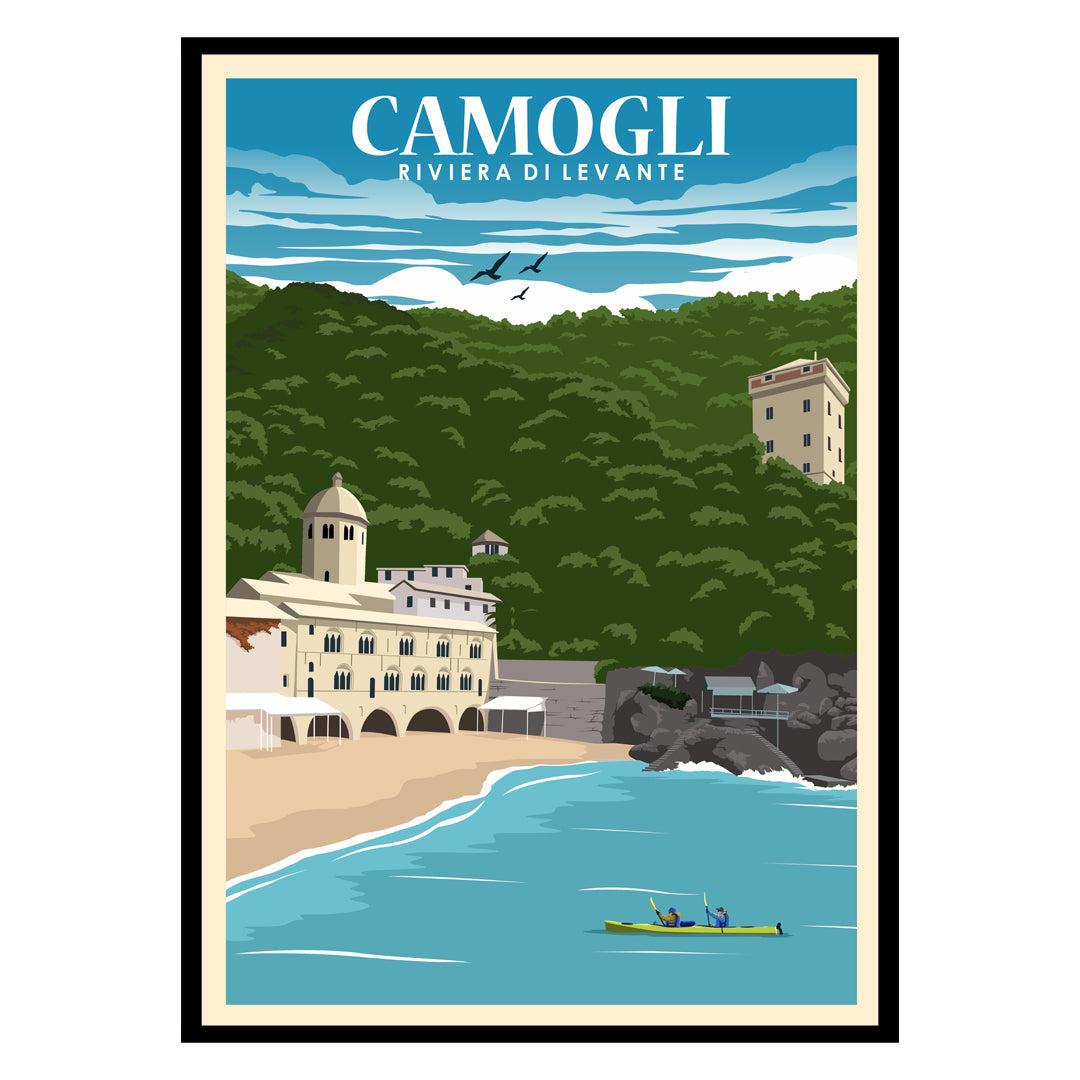 Camogli's Colorwashed Harbor Glow