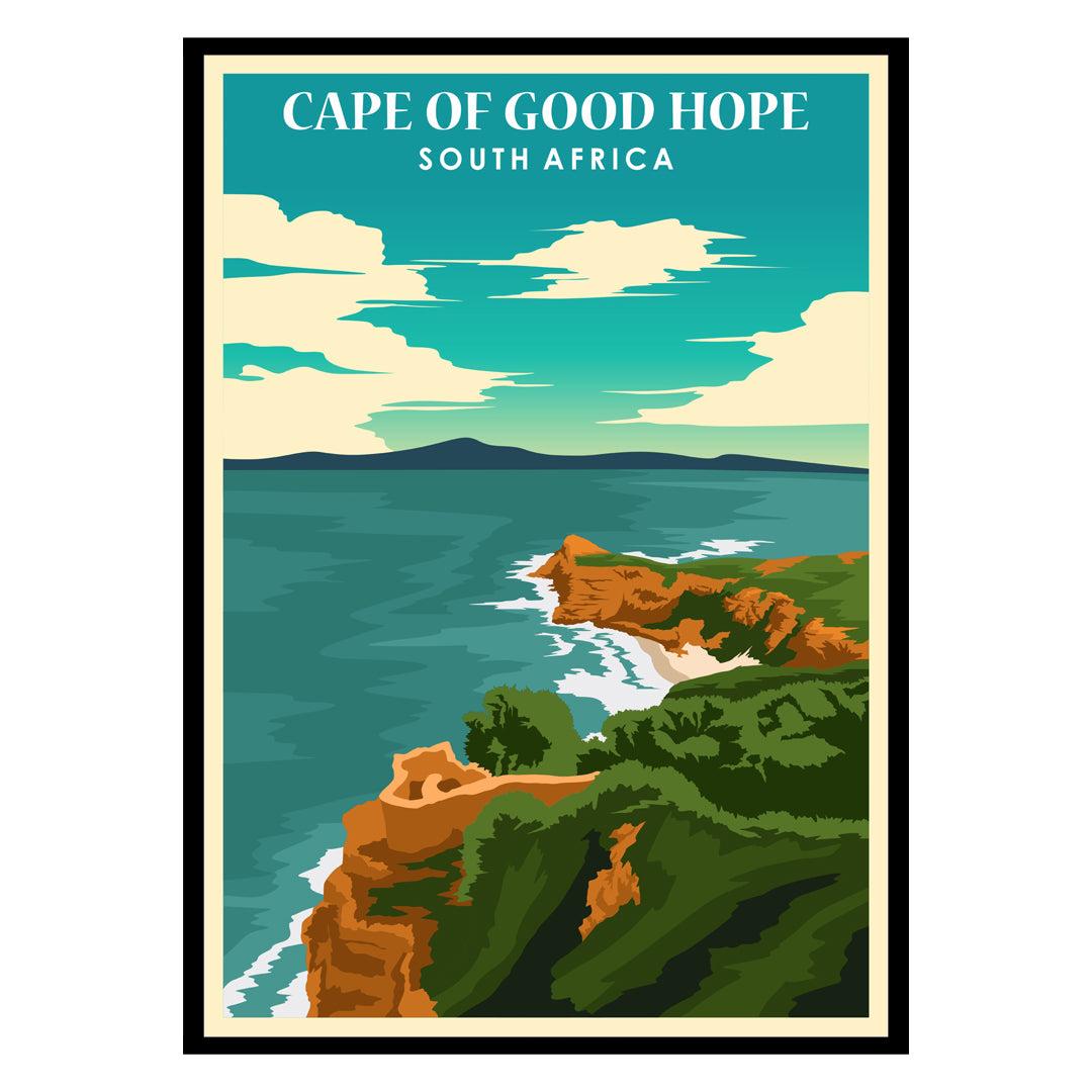 Mist-Shrouded Cliffs of Cape of Good Hope