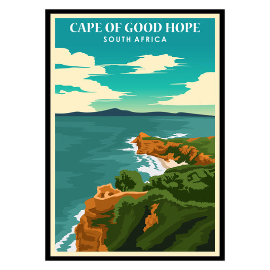 Mist-Shrouded Cliffs of Cape of Good Hope