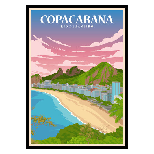 Copacabana Rio: Golden Sands Under a Sun-Drenched Sky