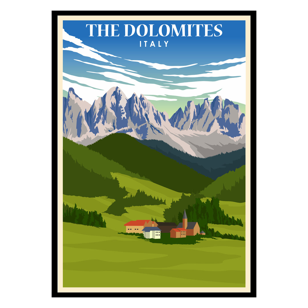 Dolomites Poster