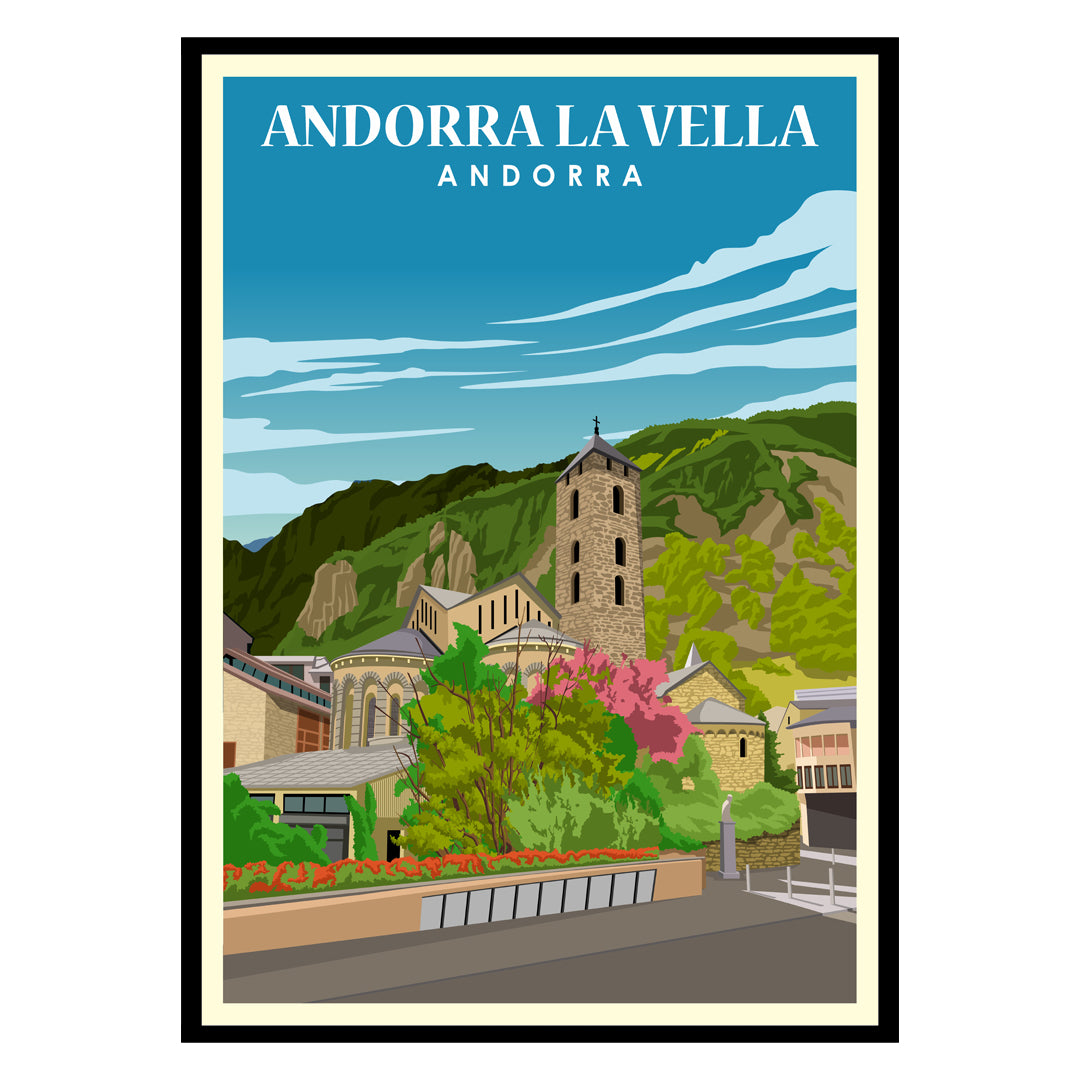 Andorra la Vella Poster