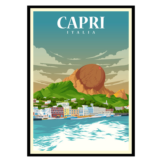 Capri Italia Poster