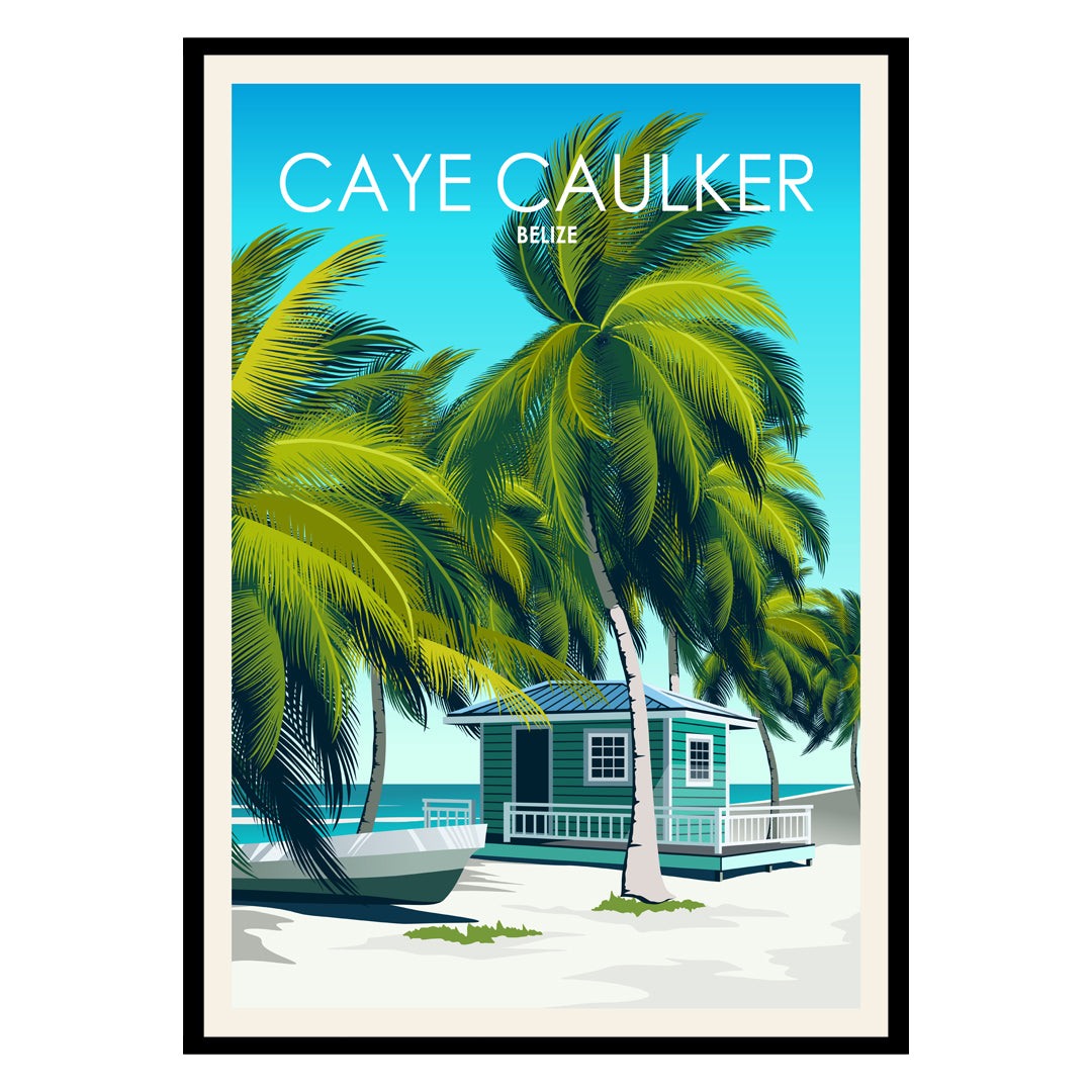 Caye Caulker Belize Poster