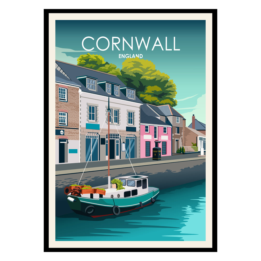 Cornwall England Poster